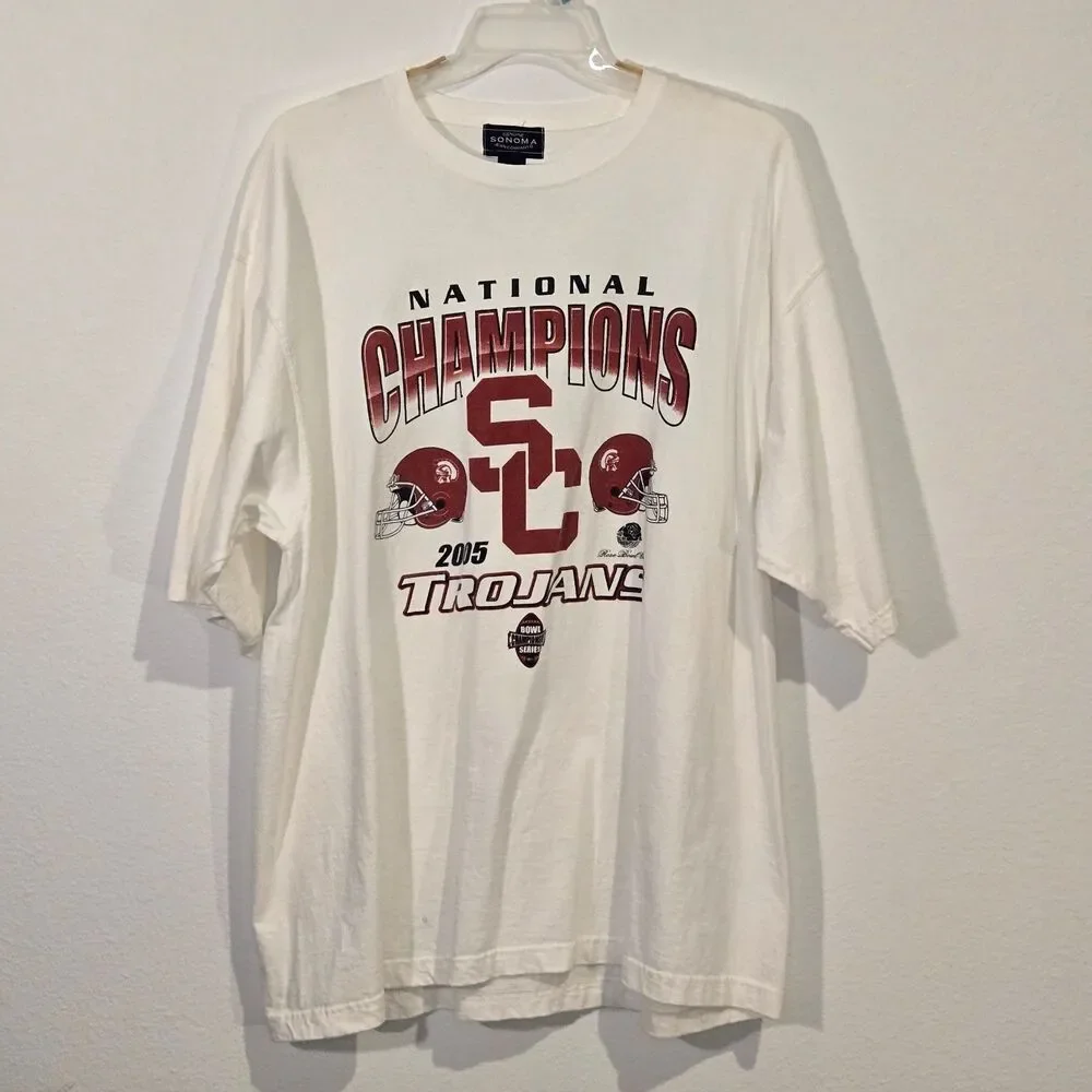 USC Trojans University Southern California National Championship Size XXL